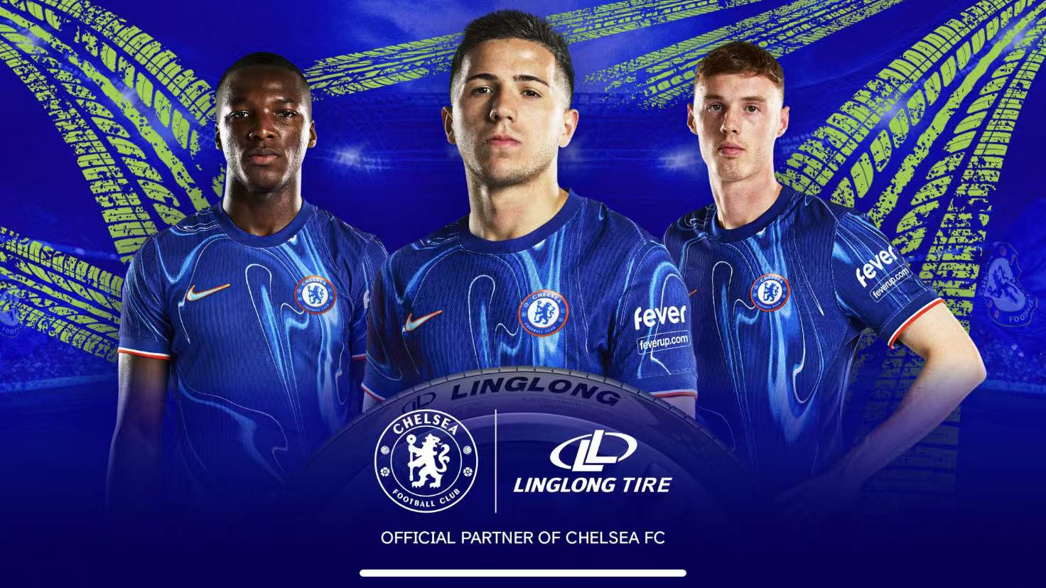 Linglong Tire se torna um parceiro global oficial do Chelsea Football Club